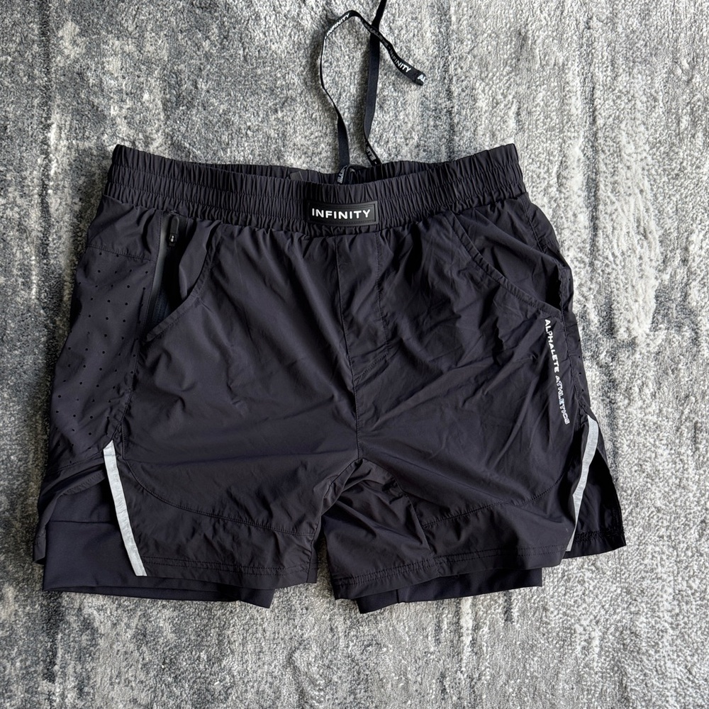 Alphalete Black Men's Athletic Shorts